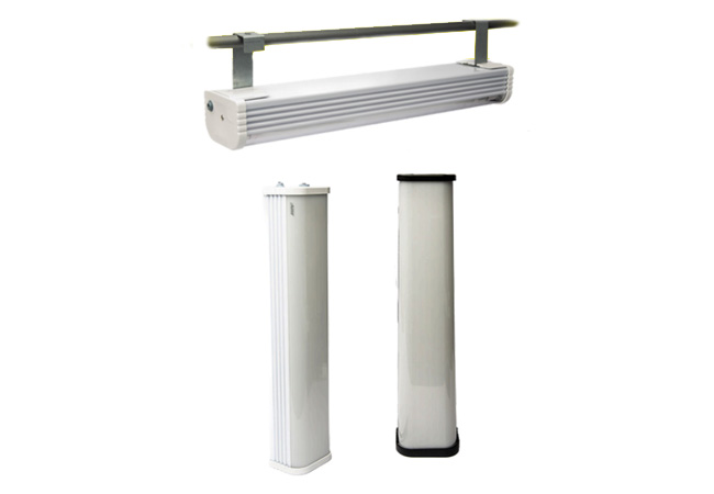 Luminária autônoma de sobrepor com Grau de Proteção IP66 / IK09